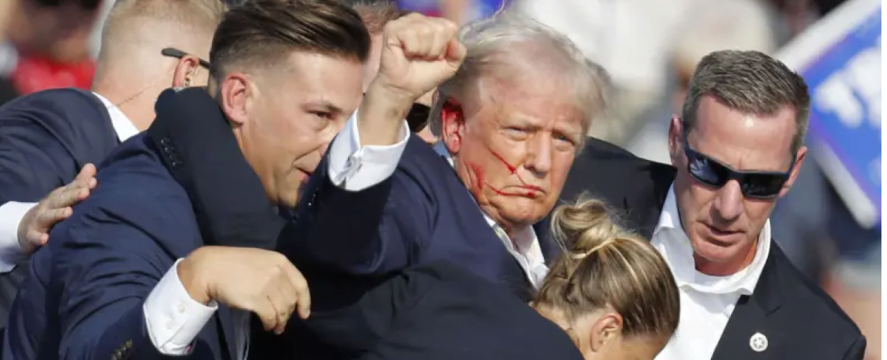 Capa do artigo: Bolsa Americana bate recorde após Trump escapar de atentado