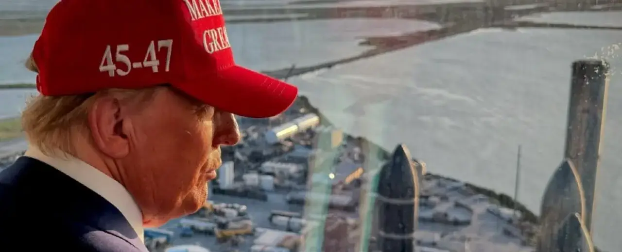 Capa do artigo: Trump inicia agenda “América em Primeiro Lugar” com assinatura de decretos iniciais